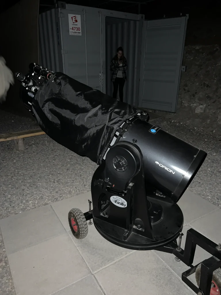 Activité observation des étoiles la Serena